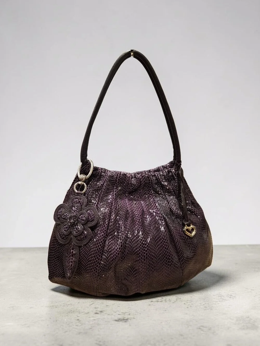 Brighton Leather Nolita Hobo Handbag